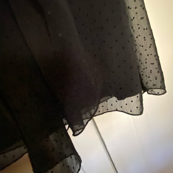 Black Bisou Bisou sleeveless empire waist dress size 10 - Picture 6 of 12